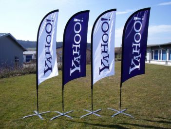Flying Banner für Yahoo