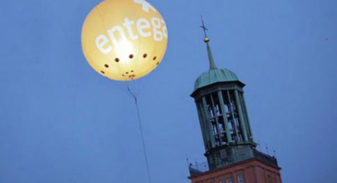 Leuchtballon für Energiekonzern Entega in Darmstadt