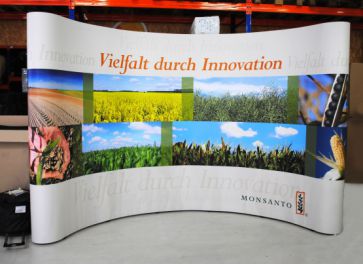 Magnetwand gebogen 3x5 Felder für Monsanto