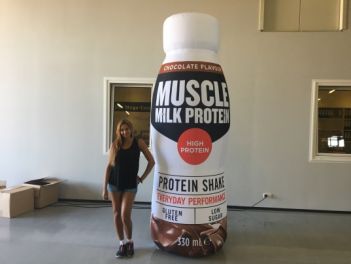 Muscle Milk Protein Bottle