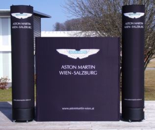 Werbesäule "Classic" Aston Martin