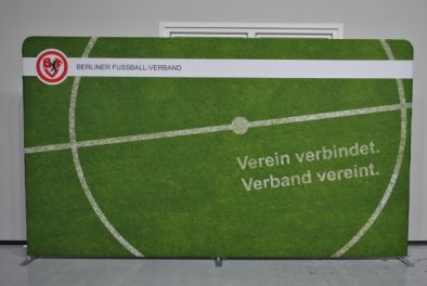 Zipper-Wall-Straight für Berliner Fussball-Verband