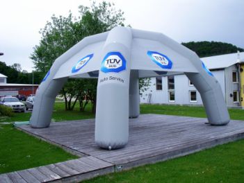 Aufblasbares Nylon-Zelt für TÜV