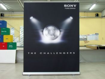 Rollup Banner "Mega" für Sony