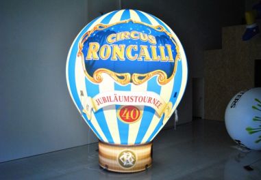 Standballon 4 Meter Zircus Roncalli