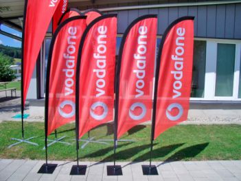 Eco-Flags für Vodafone