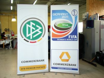 Rollup Banner Profi für FIFA