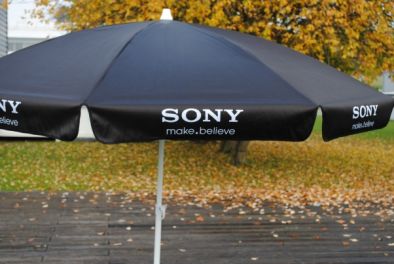 Sony Werbeschirm