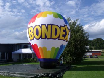 Standballon für Bondex