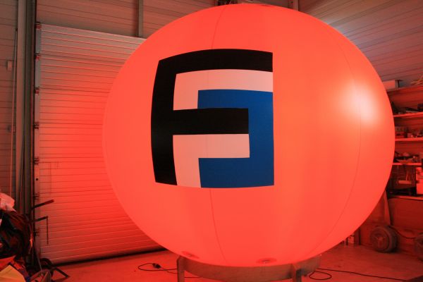 3 m Leuchtballon für Freudelsberger fertiggestellt