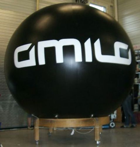 3 m Werbeballon für Fujitsu Siemens fertiggestellt