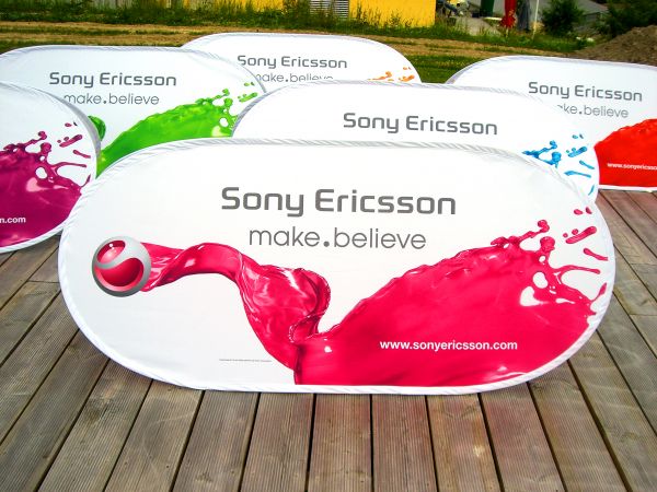 Quick & Easy Faltdisplays für Sony Ericsson