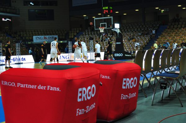 Eventmöbel für den Deutschen Basketball Bund